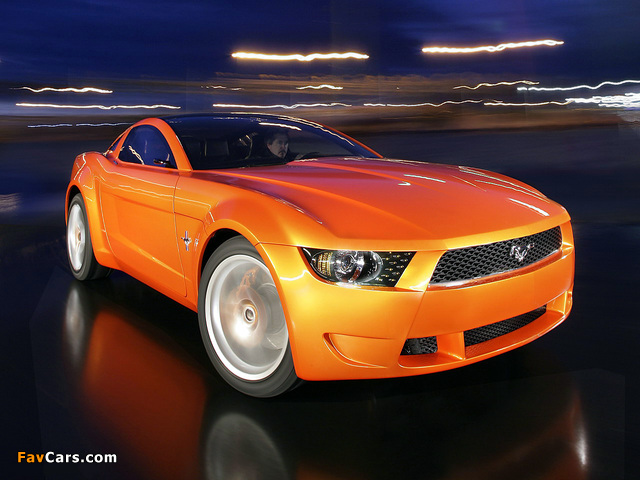 Mustang Giugiaro Concept 2006 wallpapers (640 x 480)