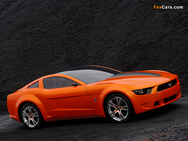 Mustang by Giugiaro Concept 2006 wallpapers (640 x 480)