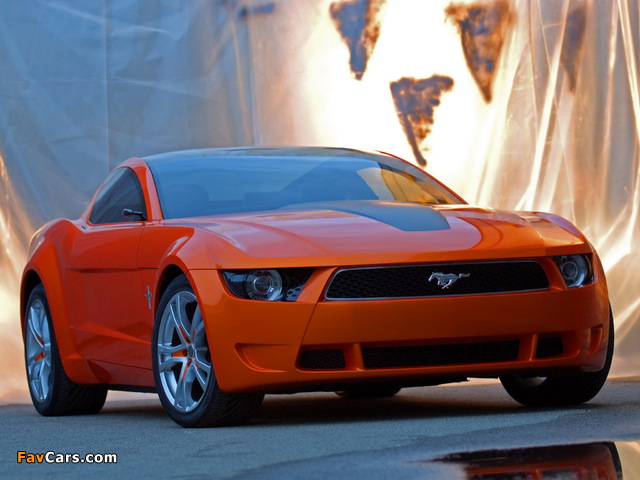 Mustang by Giugiaro Concept 2006 wallpapers (640 x 480)