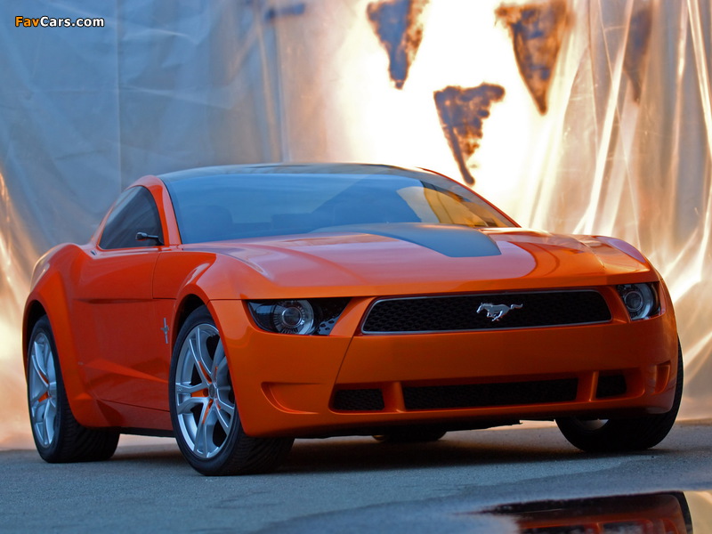 Mustang by Giugiaro Concept 2006 wallpapers (800 x 600)