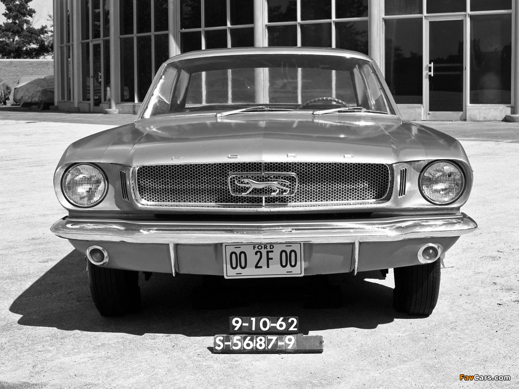 Photos of Mustang Cougar Proposal 1962 (1024 x 768)