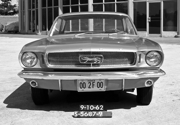 Photos of Mustang Cougar Proposal 1962
