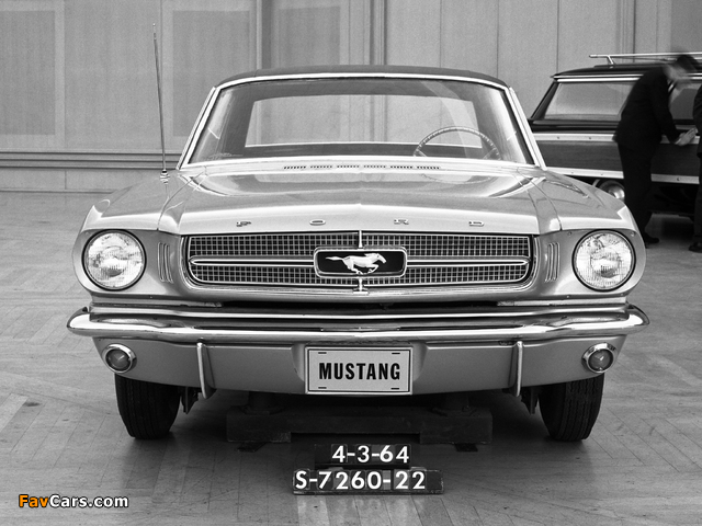 Pictures of Mustang Cougar Proposal 1964 (640 x 480)