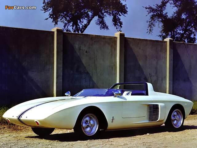 Mustang Roadster Concept Car 1962 wallpapers (640 x 480)