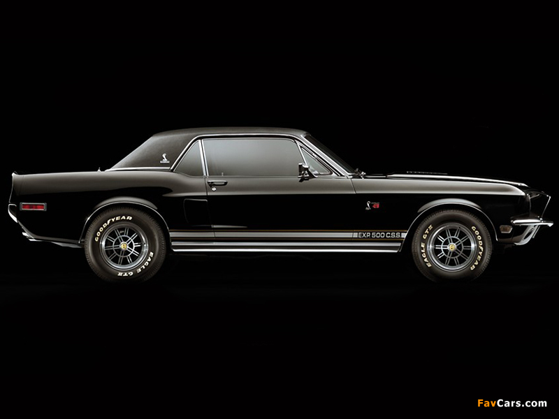Shelby EXP500 CSS Black Hornet 1968 wallpapers (800 x 600)