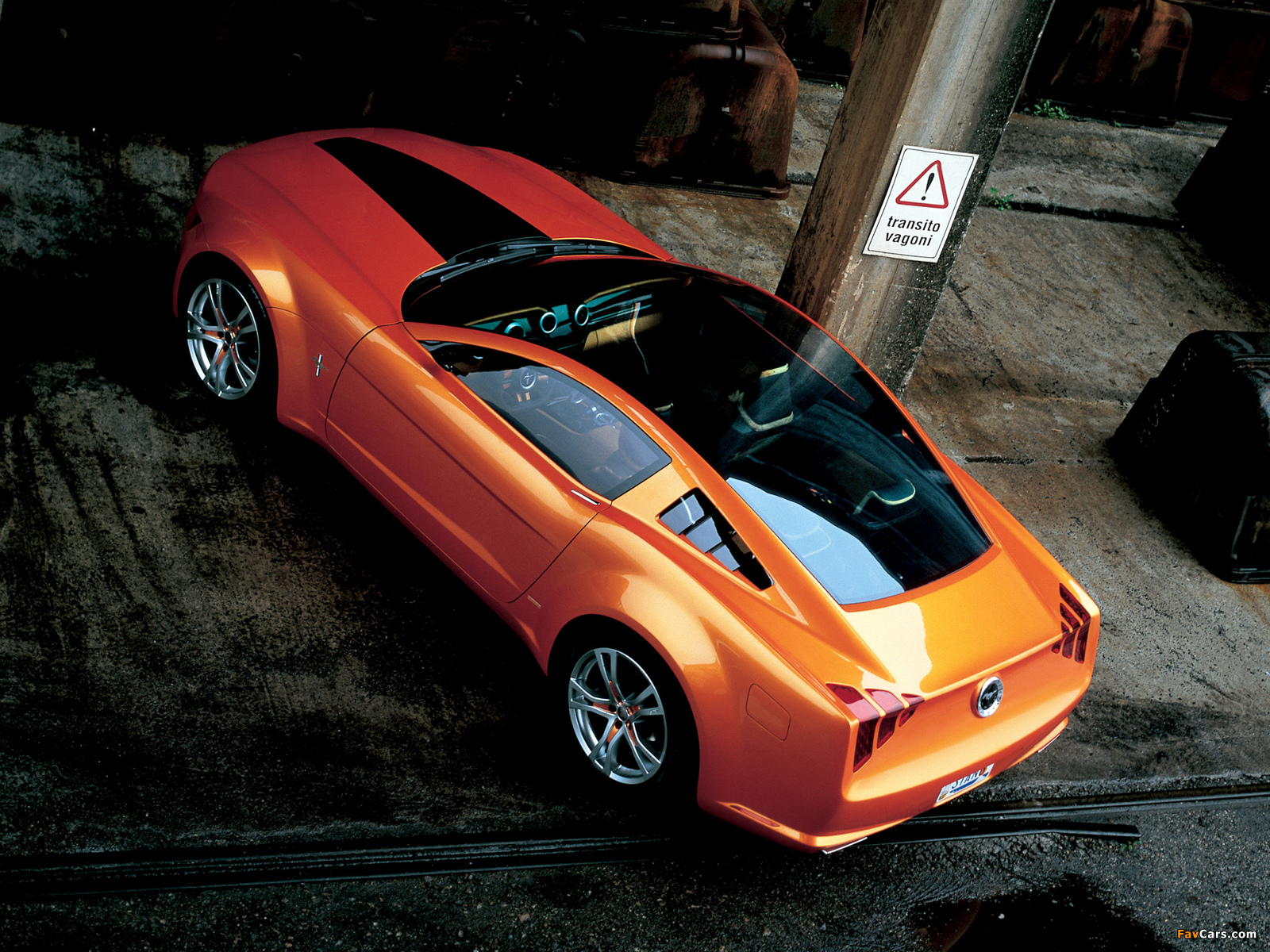 Mustang Giugiaro Concept 2006 wallpapers (1600 x 1200)