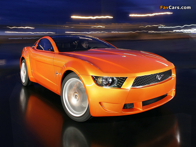 Mustang by Giugiaro Concept 2006 wallpapers (640 x 480)