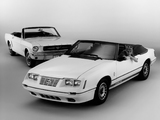 Ford Mustang 1964 & Ford Mustang GT 350 Convertible 1984 wallpapers
