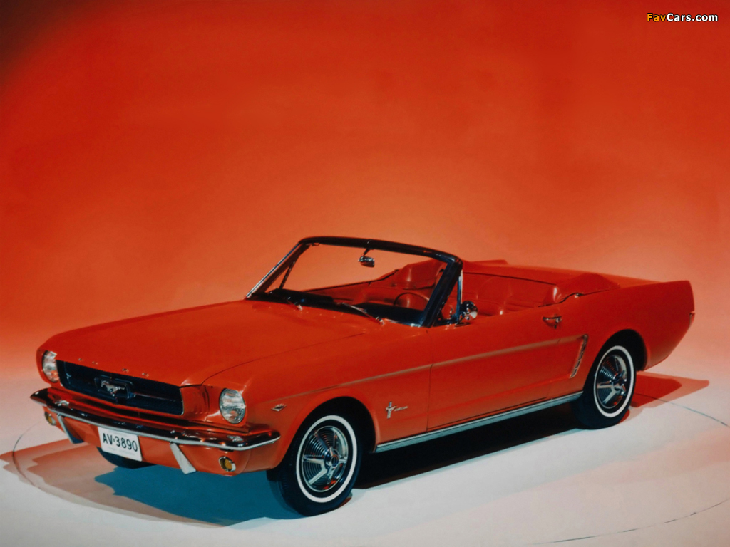 Images of Mustang Convertible 1964 (1024 x 768)