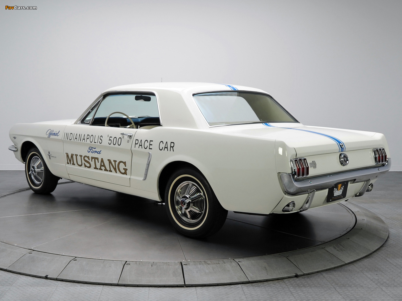 Images of Mustang Hardtop Coupe Indy 500 Pace Car 1964 (1280 x 960)