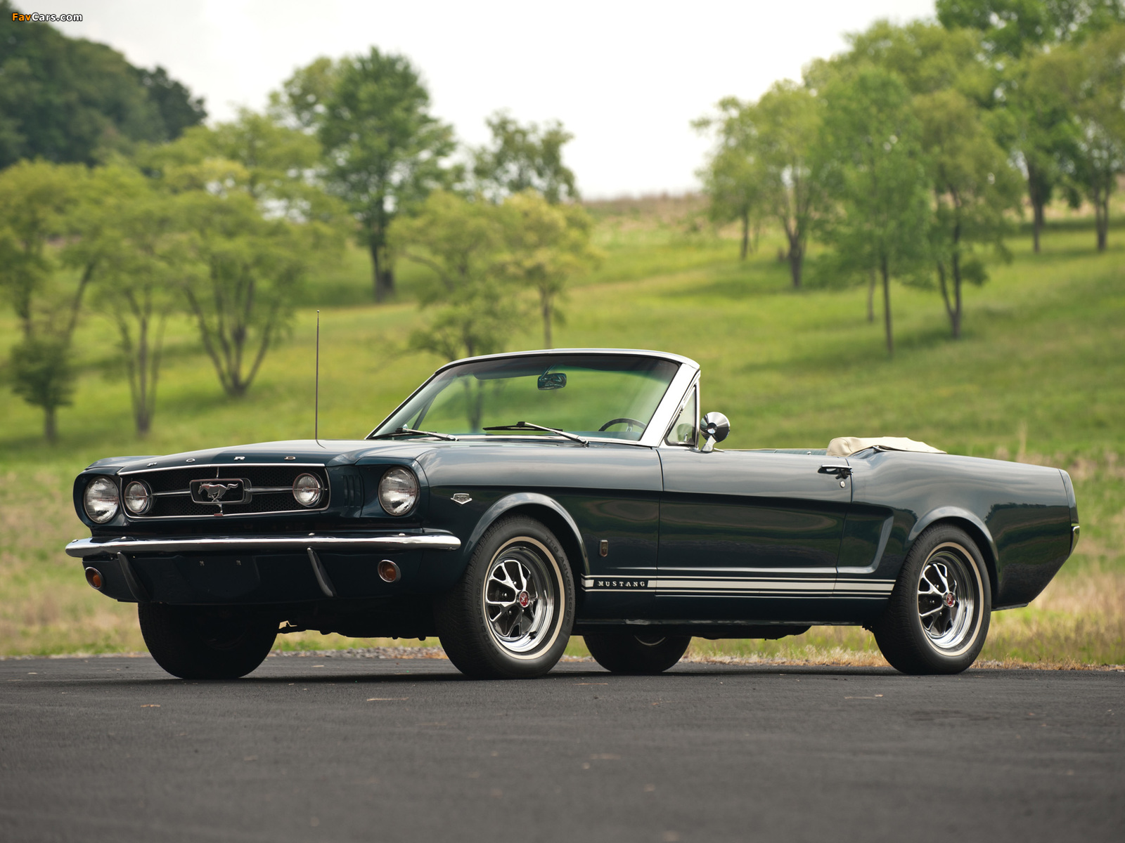 Images of Mustang GT Convertible 1965 (1600 x 1200)