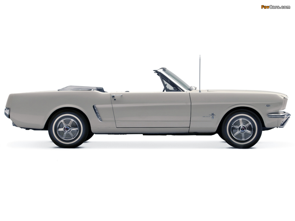 Images of Mustang Convertible 1965 (1024 x 768)