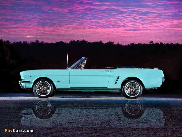 Images of Mustang Convertible 1965 (640 x 480)