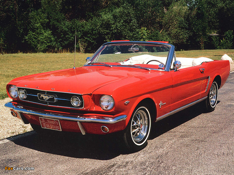 Images of Mustang Convertible 1965 (800 x 600)