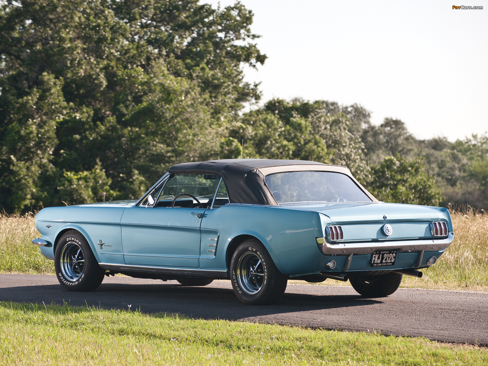 Images of Mustang Convertible 1966 (1600 x 1200)