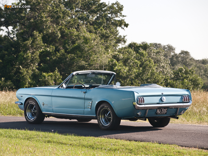 Images of Mustang Convertible 1966 (800 x 600)