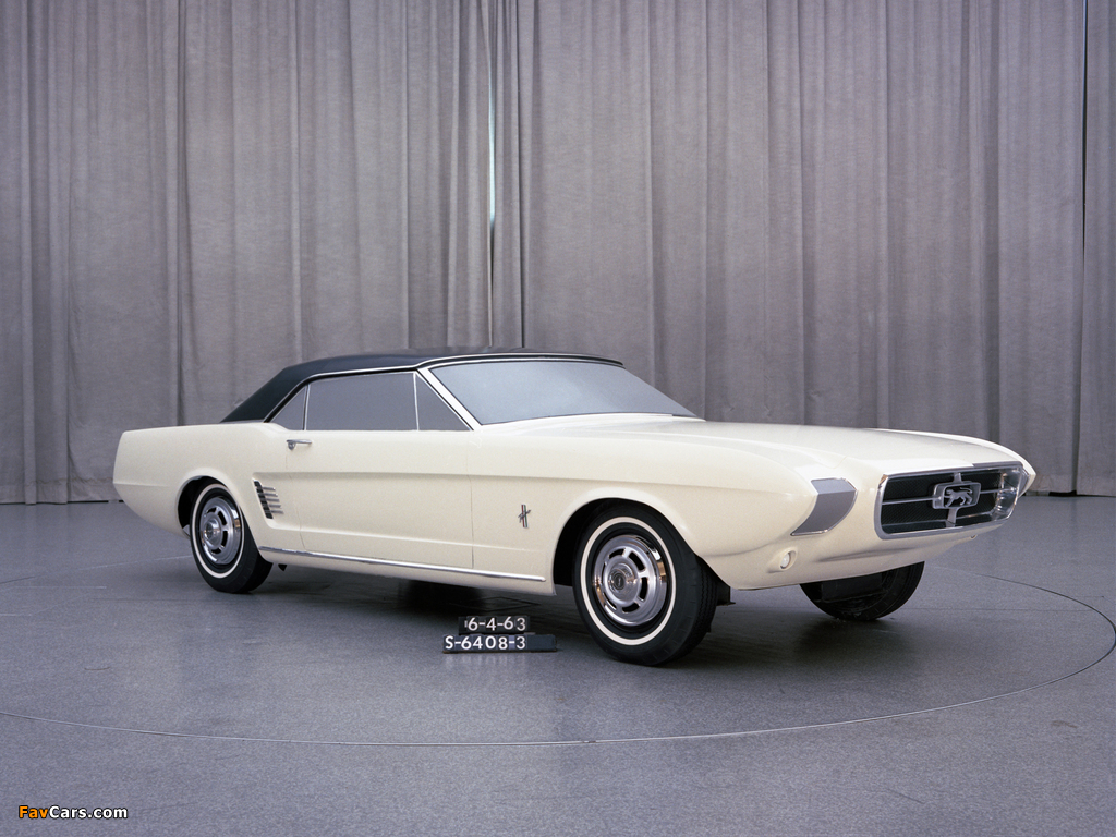 Mustang Concept II Proposal 1963 wallpapers (1024 x 768)