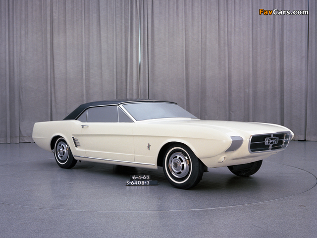 Mustang Concept II Proposal 1963 wallpapers (640 x 480)
