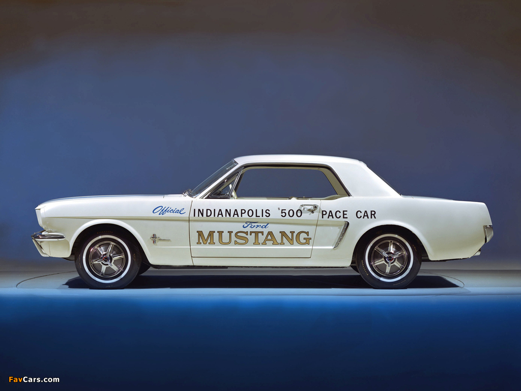 Mustang Coupe Indy 500 Pace Car 1964 images (1024 x 768)