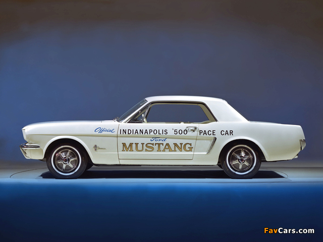 Mustang Coupe Indy 500 Pace Car 1964 images (640 x 480)