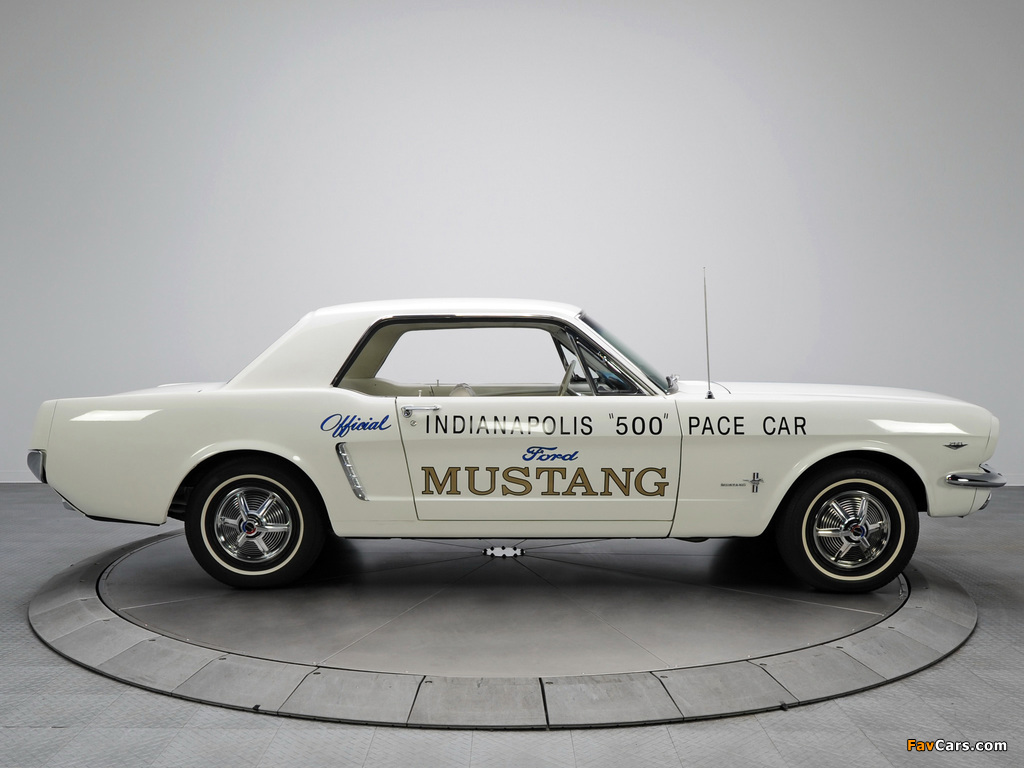 Mustang Coupe Indy 500 Pace Car 1964 photos (1024 x 768)