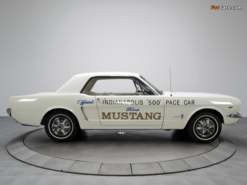 Mustang Coupe Indy 500 Pace Car 1964 photos (800 x 600)