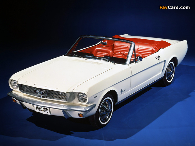 Mustang Convertible 1964 photos (640 x 480)