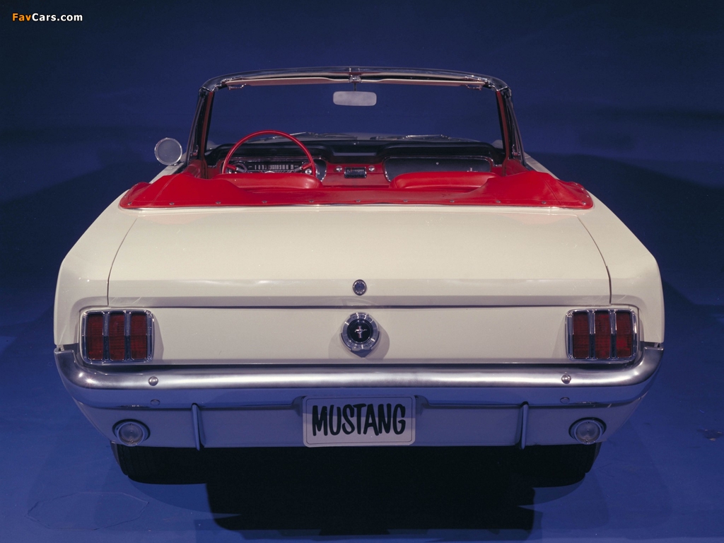 Mustang Convertible 1964 photos (1024 x 768)