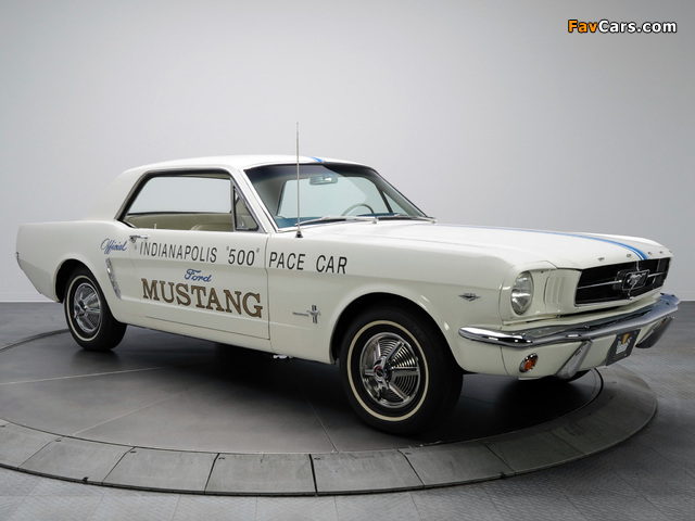 Mustang Coupe Indy 500 Pace Car 1964 pictures (640 x 480)