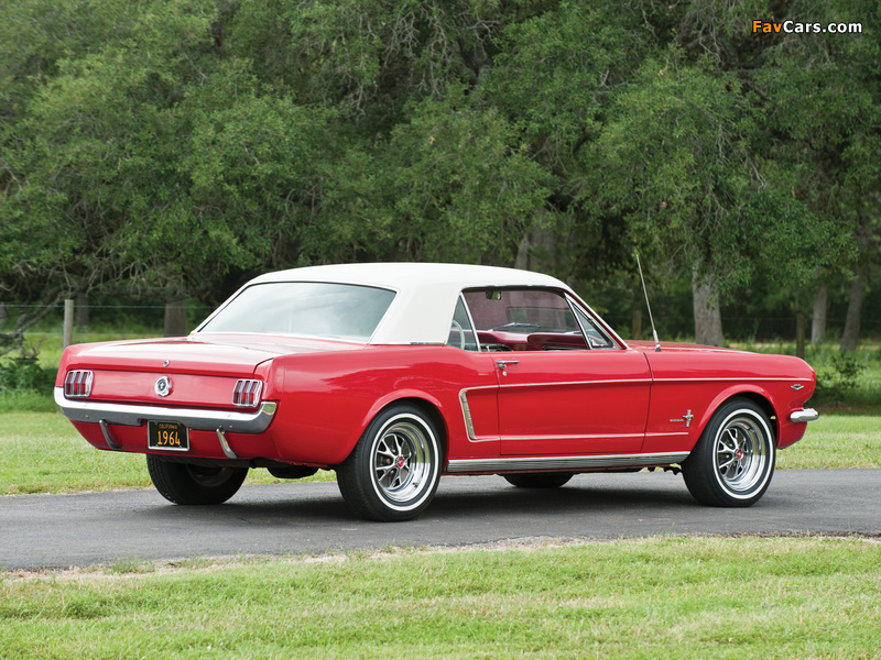 Mustang 260 Coupe 1964 pictures (800 x 600)