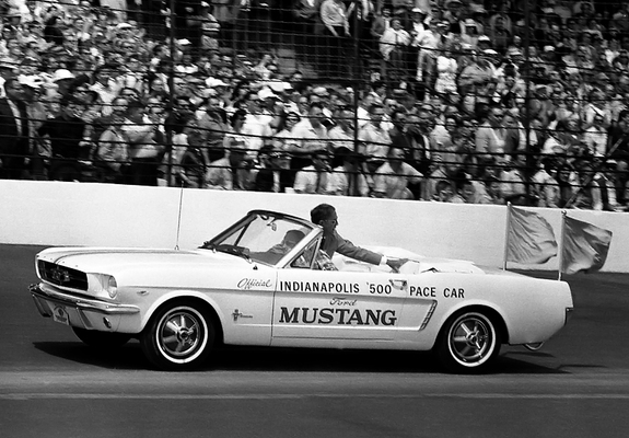 Mustang Convertible Indy 500 Pace Car 1964 wallpapers