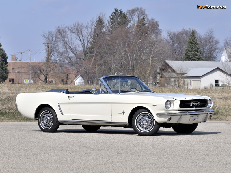 Mustang Convertible 1964 wallpapers (800 x 600)