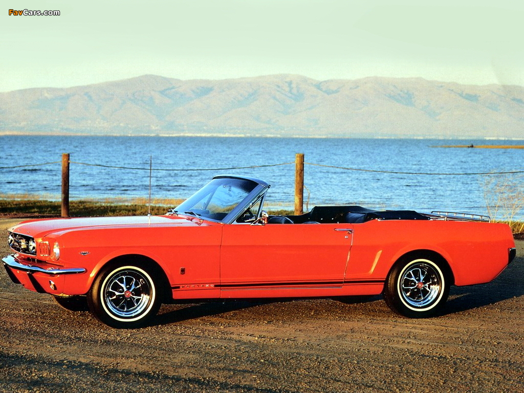 Mustang Convertible 1964 wallpapers (1024 x 768)