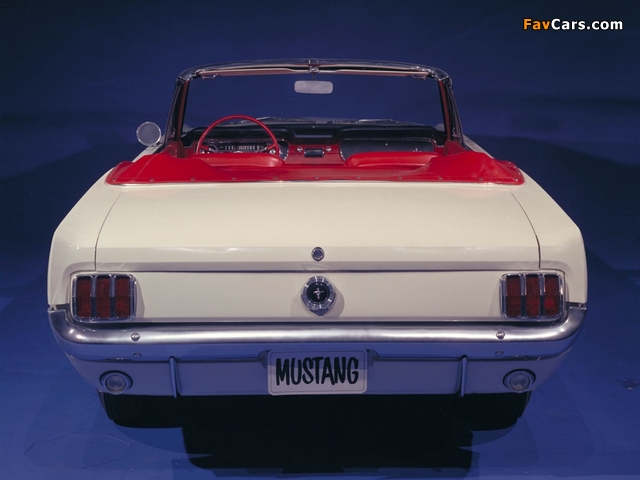 Mustang Convertible 1964 wallpapers (640 x 480)