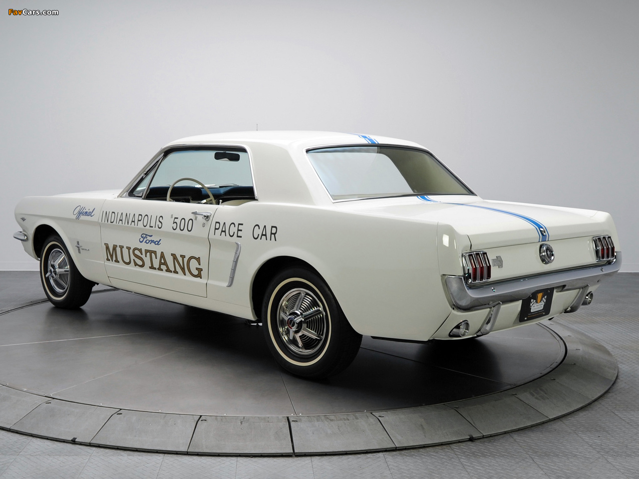 Mustang Coupe Indy 500 Pace Car 1964 wallpapers (1280 x 960)