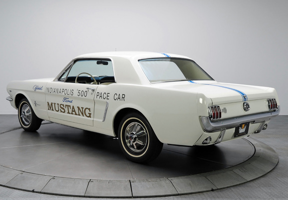 Mustang Coupe Indy 500 Pace Car 1964 wallpapers