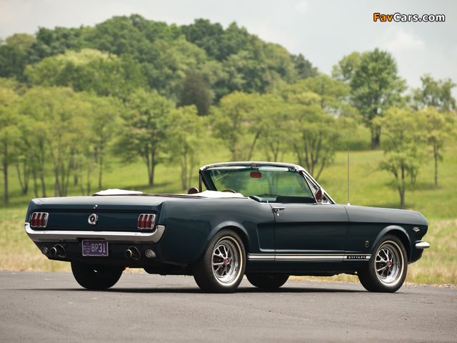 Mustang GT Convertible 1965 images (640 x 480)