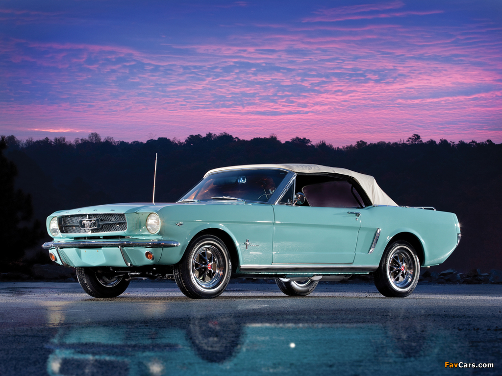 Mustang Convertible 1965 photos (1024 x 768)