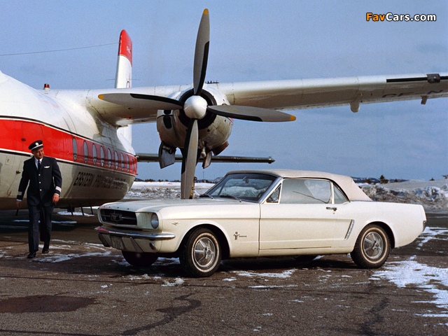 Mustang Convertible 1965 photos (640 x 480)