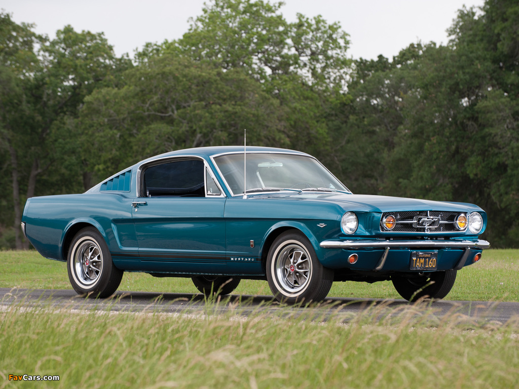 Mustang GT Fastback 1965 photos (1024 x 768)