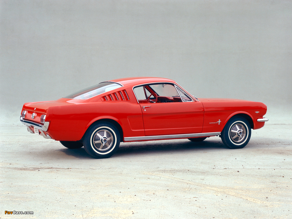 Mustang Fastback 1965 photos (1024 x 768)