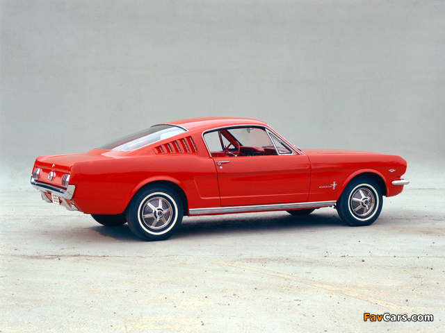 Mustang Fastback 1965 photos (640 x 480)