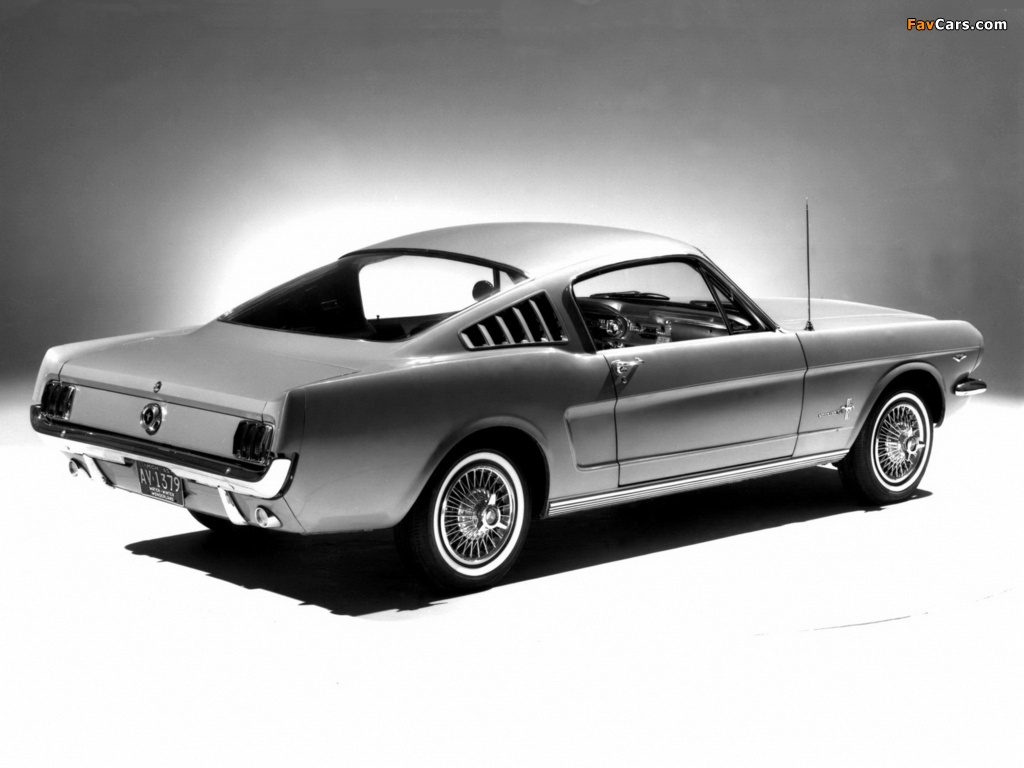 Mustang Fastback 1965 pictures (1024 x 768)