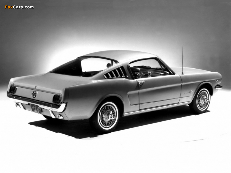 Mustang Fastback 1965 pictures (800 x 600)