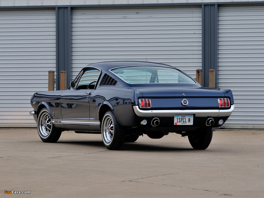 Mustang GT Fastback 1965 pictures (1024 x 768)