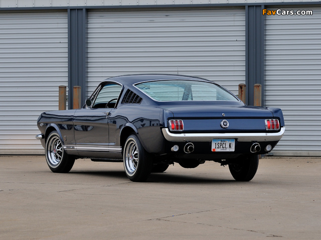 Mustang GT Fastback 1965 pictures (640 x 480)