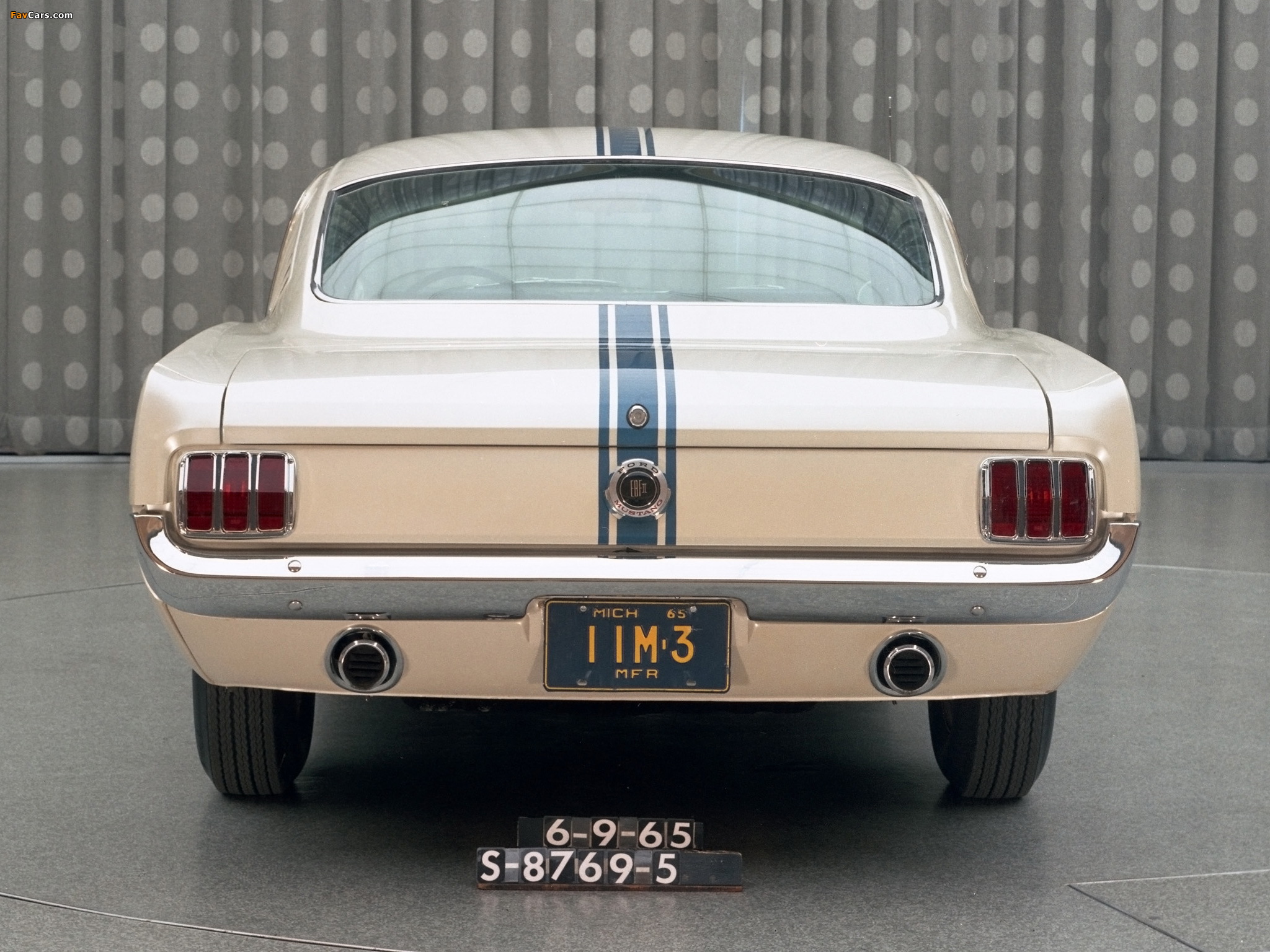 Mustang GT Fastback EBF II 1965 wallpapers (2048 x 1536)