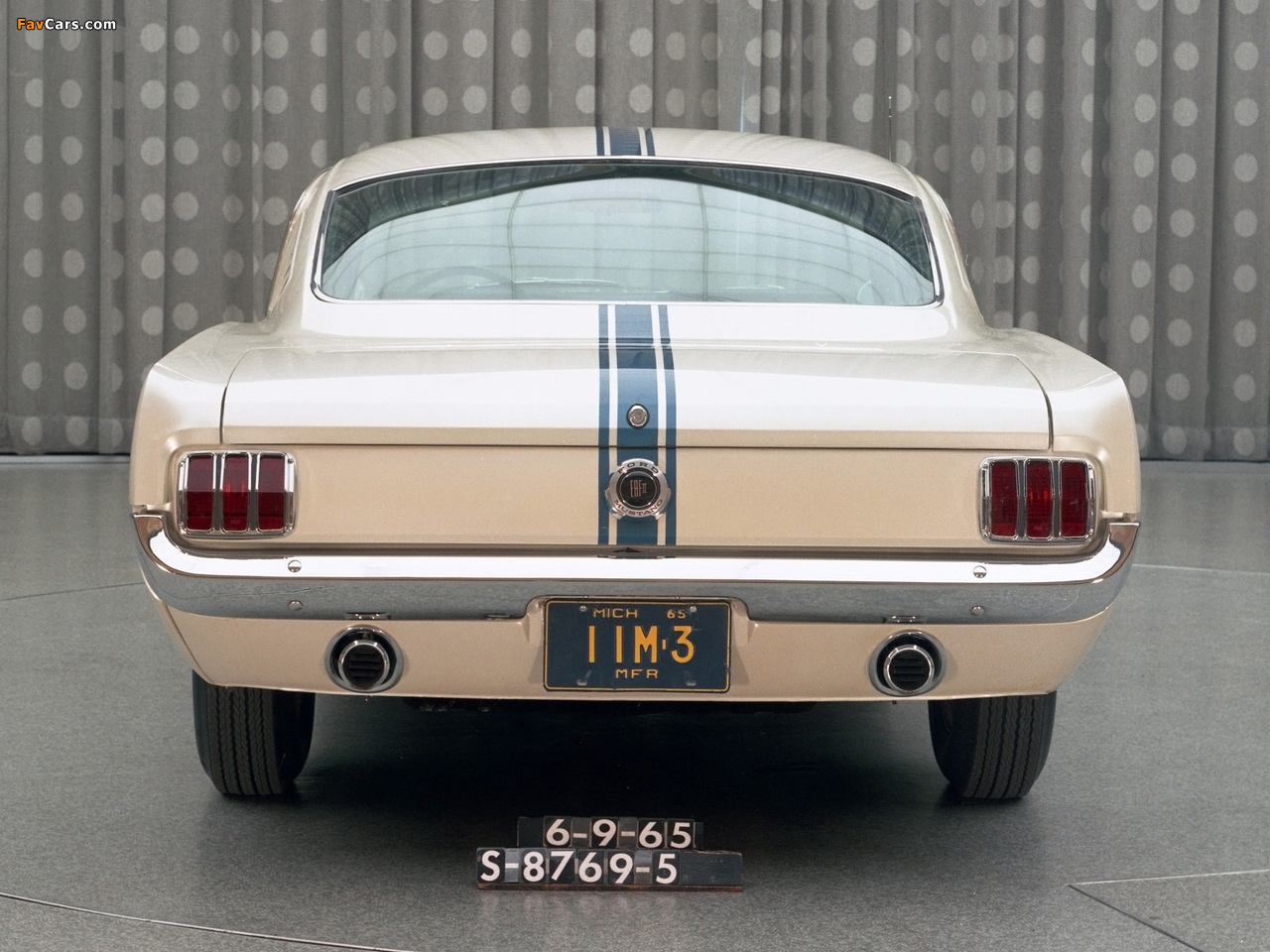 Mustang GT Fastback EBF II 1965 wallpapers (1280 x 960)