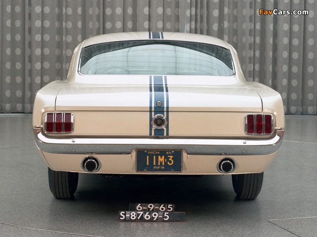 Mustang GT Fastback EBF II 1965 wallpapers (640 x 480)