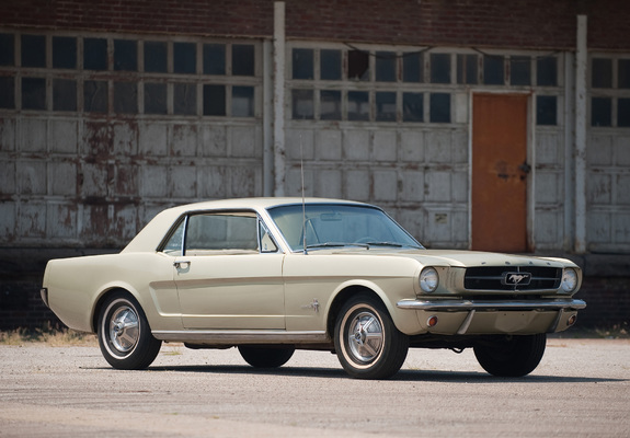 Mustang Coupe 1965 wallpapers